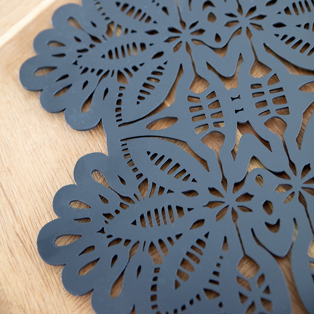 rannvro dessous de plat décor de table nn1 noir