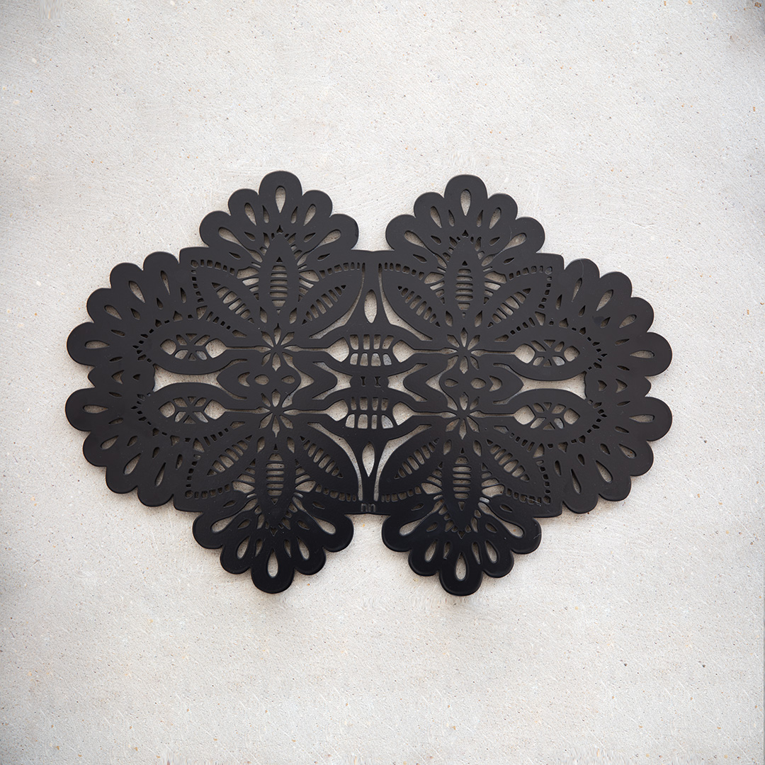 rannvro dessous de plat décor de table nn1 noir