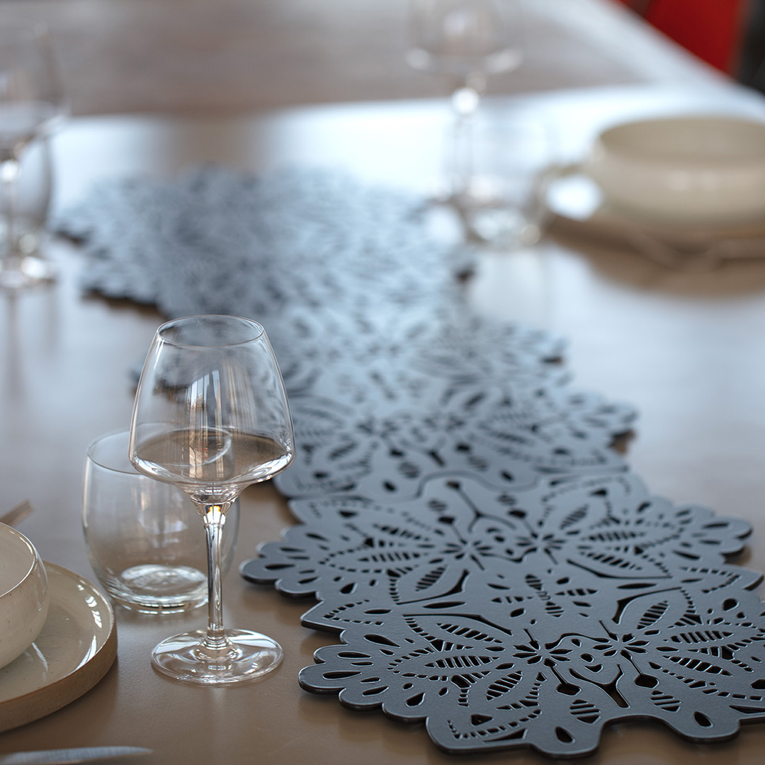 rannvro dessous de plat décor de table nn2 noir